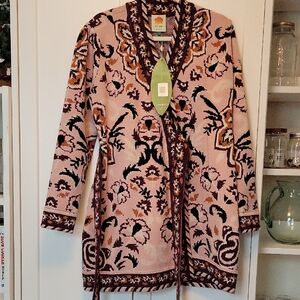 FARM Rio Knit Wrap Dress Large